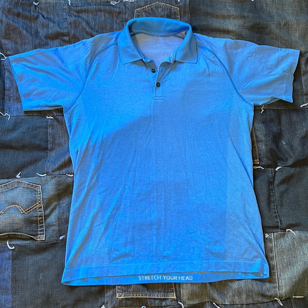 Blue Lululemon Polo